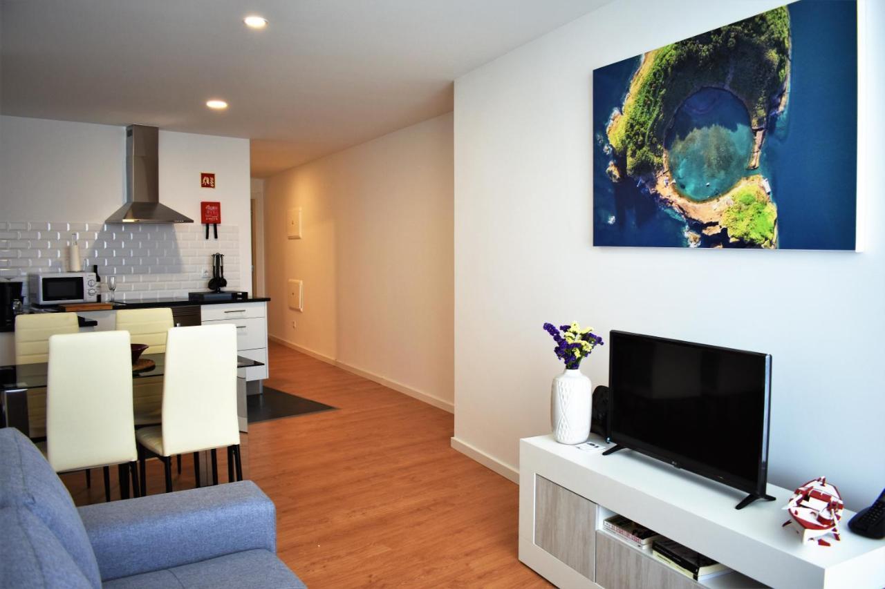 Ocean Blue Apartment Ponta Delgada Eksteriør bilde